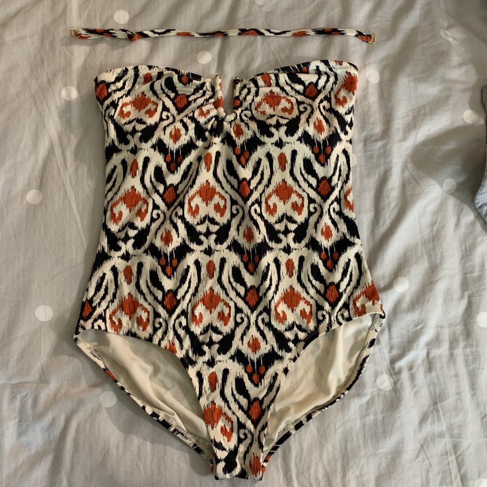 Anne Cole One-piece Convertible Ikat Swim Suit - Picture 14 of 15